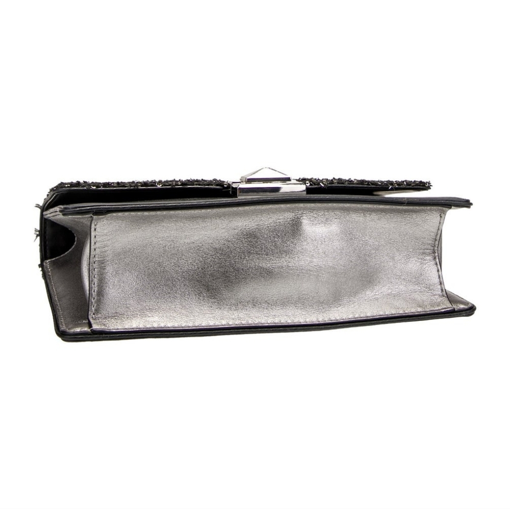 Kate Spade Black and Silver Tinsel Shoylder Bag - Picture 3 of 4